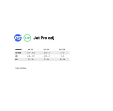 Jet Pro PDS Smoky Grey adj.