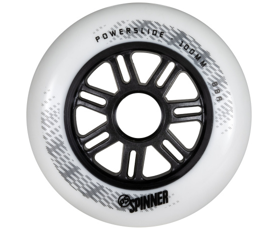 Spinner White 100mm 88A, 3-pack Spinner White 100mm 88A, 3-pack
