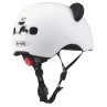 Dětská helma na koloběžku s pandou Micro 3D Panda LED S