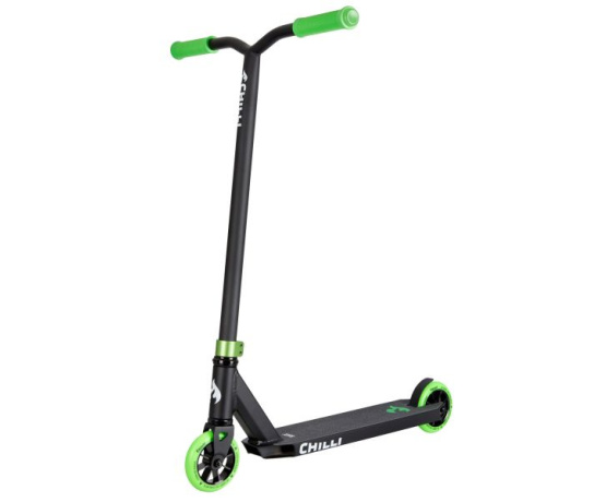 Base zelená freestyle koloběžka