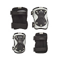 Reflexní chrániče kolen a loktů Black M