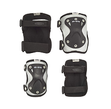 Reflexní chrániče kolen a loktů Black M