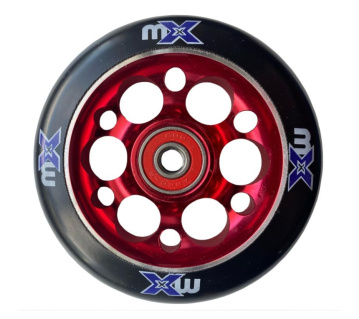 Kolečko MX 100mm černo-červené