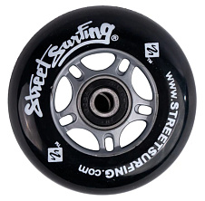 Kolečka Street Surfing WAVEBOARD černá, 1 pár