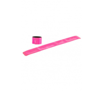 Reflexní páska bez potisku - neon růžová