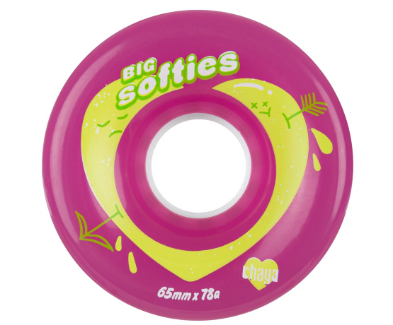 Big Softie`s Clear Pink 65mm 78A
