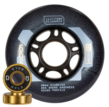 Access Combo 80mm 85A Dark Grey 4-pack