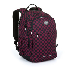 Studentský batoh ŠachMat Red Topgal RUBI 24027