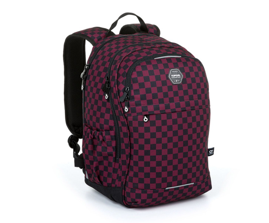 Studentský batoh ŠachMat Red Topgal RUBI 24027
