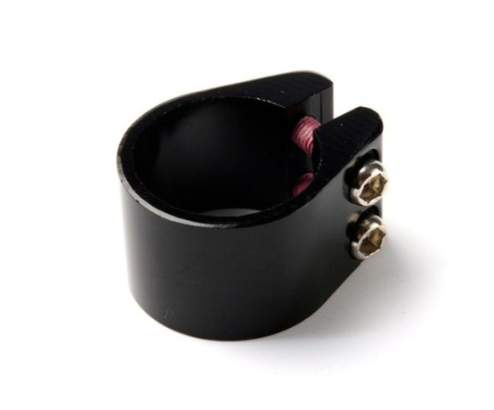Objímka tubusu řídítek black - spodní