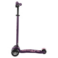 Stabilní fialová koloběžka pro holky Micro Maxi DeLuxe Pro Purple