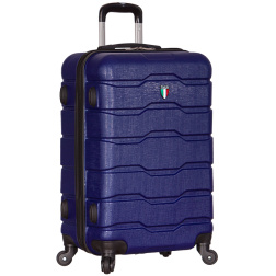 Cestovní kufr TUCCI T-0103/3-L ABS - modrá