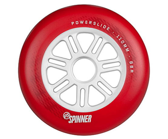 Spinner Red 110mm 88A 6ks