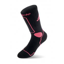 Skate socks W black/pink
