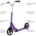 Popis koloběžky Micro Cruiser Purple