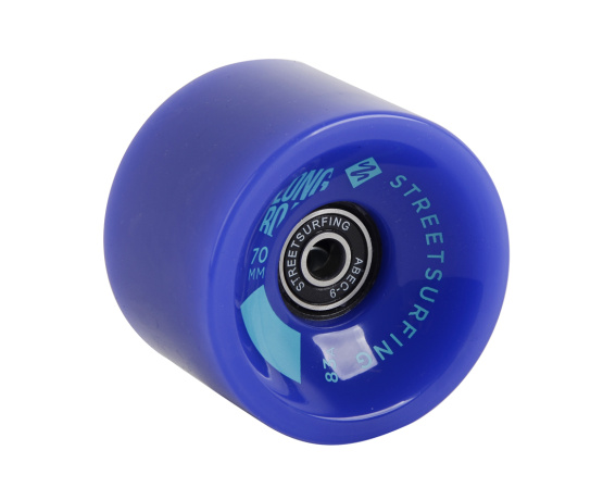 Kolečko k longboardu - modré, ABEC 9, 70 mm
