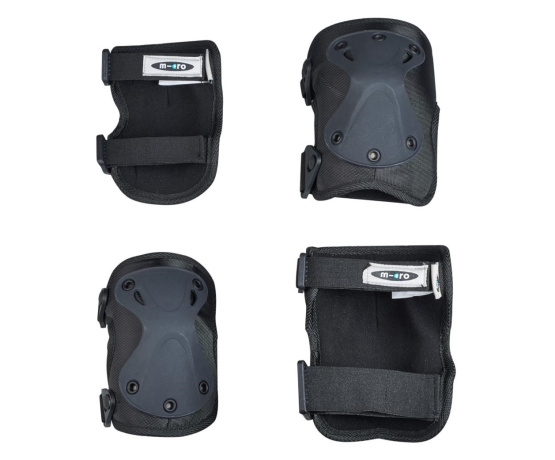 Chrániče kolen a loktů V2 Black M