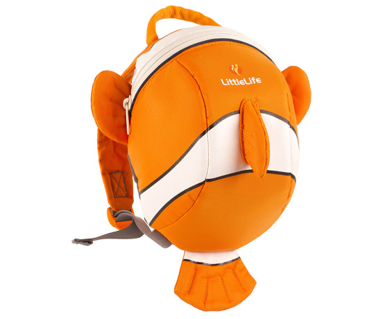 Animal Toddler Backpack; 2 l; clownfish