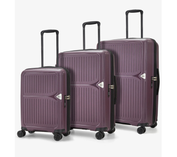 Sada cestovních kufrů ROCK Vancouver PP - fialová
