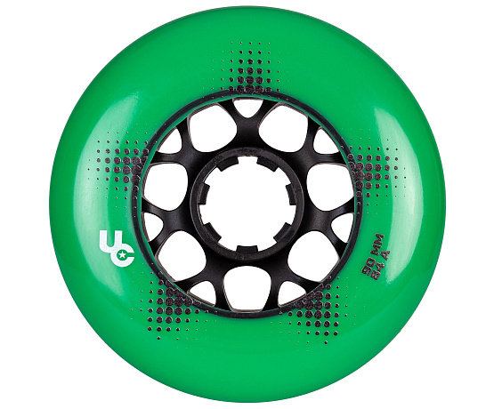 Team PRO 90mm/84A Green, 4-Pack