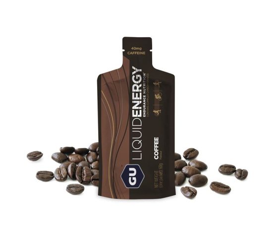 GU Liquid Energy Gel 60 g Coffee 1 SÁČEK (balení 12ks) EXP 09/26