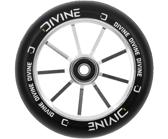 Kolečko Spoked 120mm stříbrné