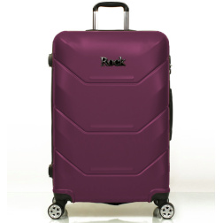 Cestovní kufr ROCK TR-0230/3-L ABS - fialová