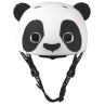 Dětská helma na koloběžku Micro LED 3D Panda S
