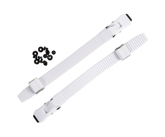 Clipper Buckle Set complete White L / R - 21cm