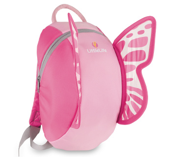 Animal Kids Backpack; 6 l; butterfly