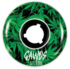 Gawds Team Weed 58mm 89A 4ks - POSLEDNÍ 1 SADA