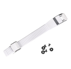 Classic Buckle Set complete White L / R - 22cm