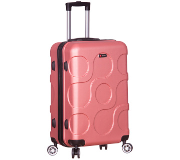 Cestovní kufr METRO LLTC4/3-M ABS - růžová