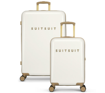 Sada cestovních kufrů SUITSUIT TR-6505/2 Fusion White Swan