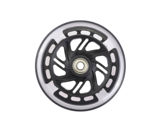 Svítící LED-kolečko 120 mm black