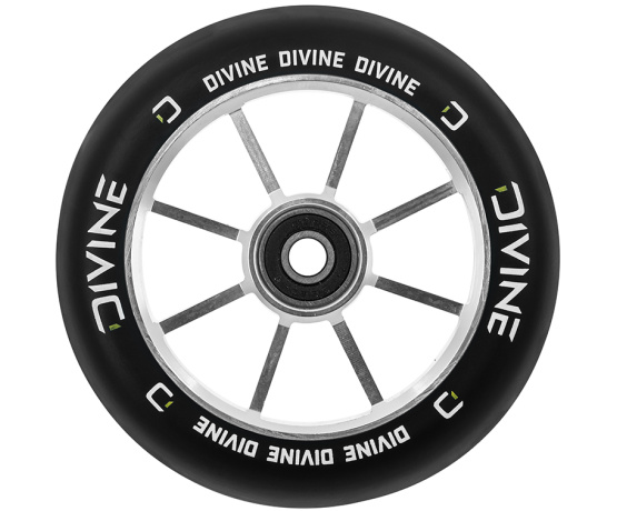 Kolečko Spoked 110mm stříbrné