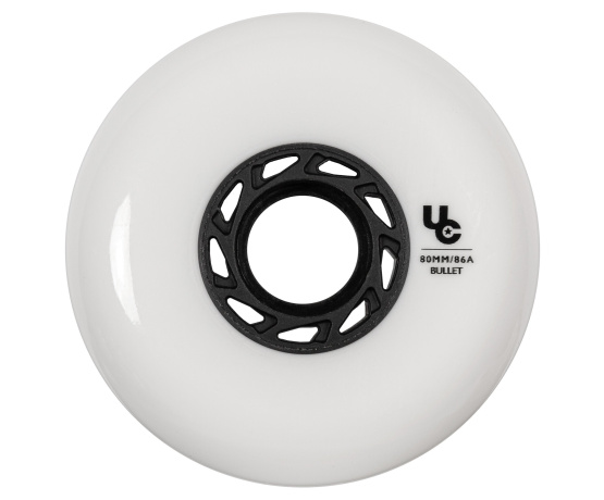 Team 80mm 86A White, 4-pack