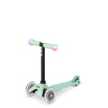 Kvalitní dětská koloběžka Mini2grow Deluxe Magic LED