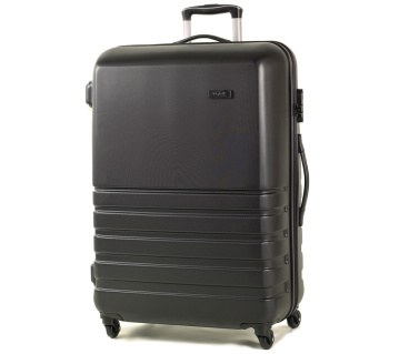 Cestovní kufr ROCK TR-0169/3-L ABS - černá