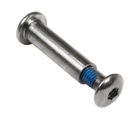 Steel Double Axle, Hex 28mm/8mm