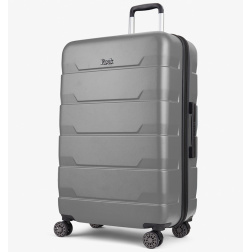 Cestovní kufr ROCK TR-0232/3-L ABS - šedá