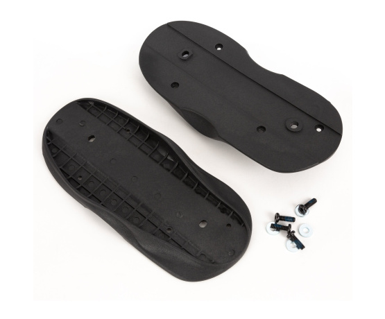 Flat Soulplates Black