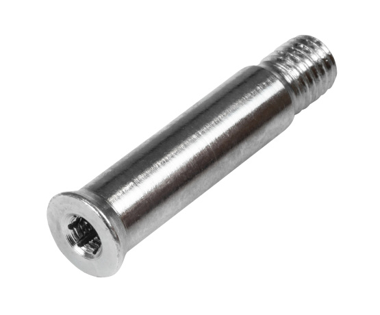 AL Single Axle for brake, Hex, M4 thread 37mm/8mm