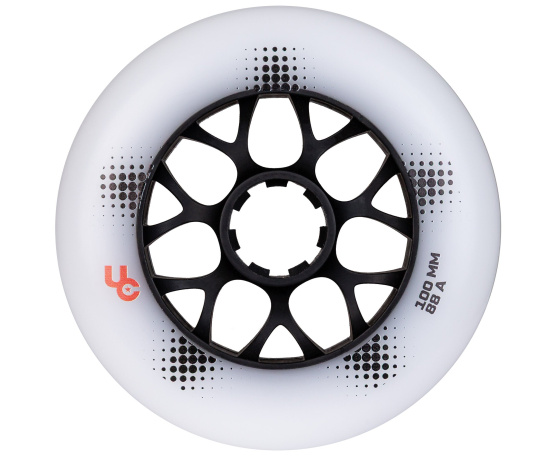 Team PRO 100mm 88A White, 4-pack