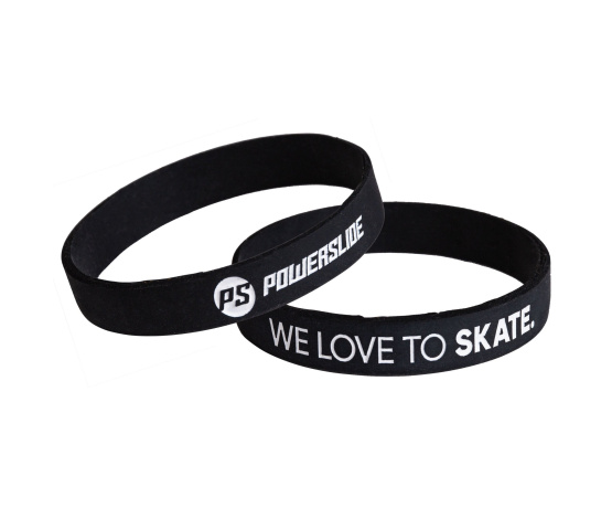 Bracelet "We love to Skate" black