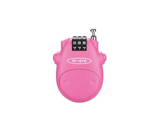 Bezpečnostní zámek růžový