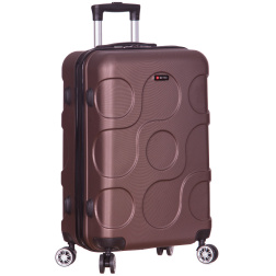 Cestovní kufr METRO LLTC4/3-L ABS - hnědá