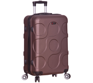 Cestovní kufr METRO LLTC4/3-L ABS - hnědá