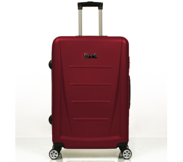 Cestovní kufr ROCK TR-0229/3-M ABS - červená