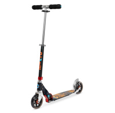 Micro Speed+ Black skládací koloběžka